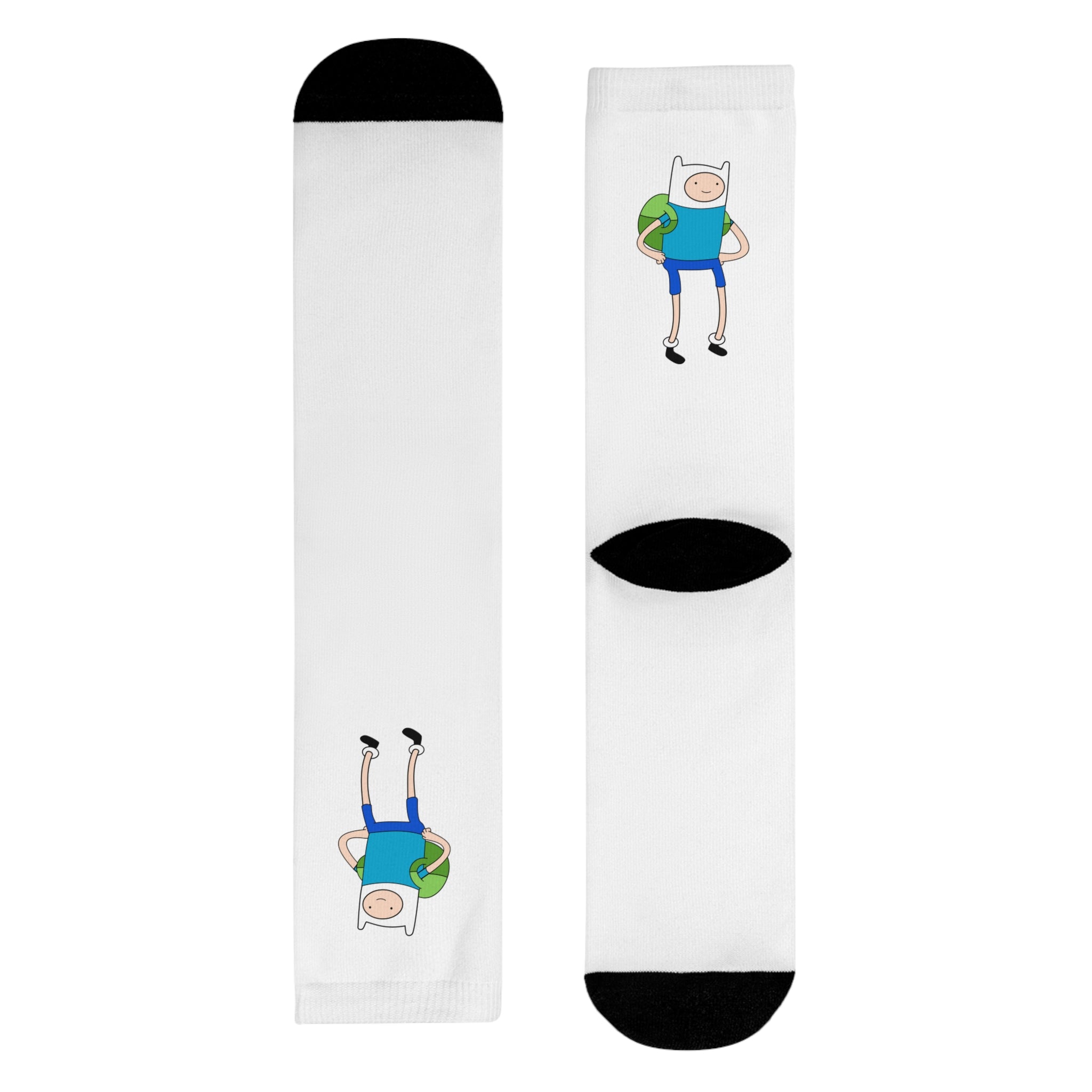 Adventure Time Themed Crew Socks