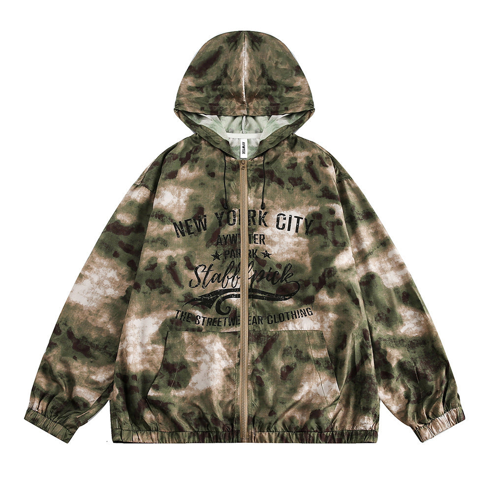 Hooded Camouflage For Men