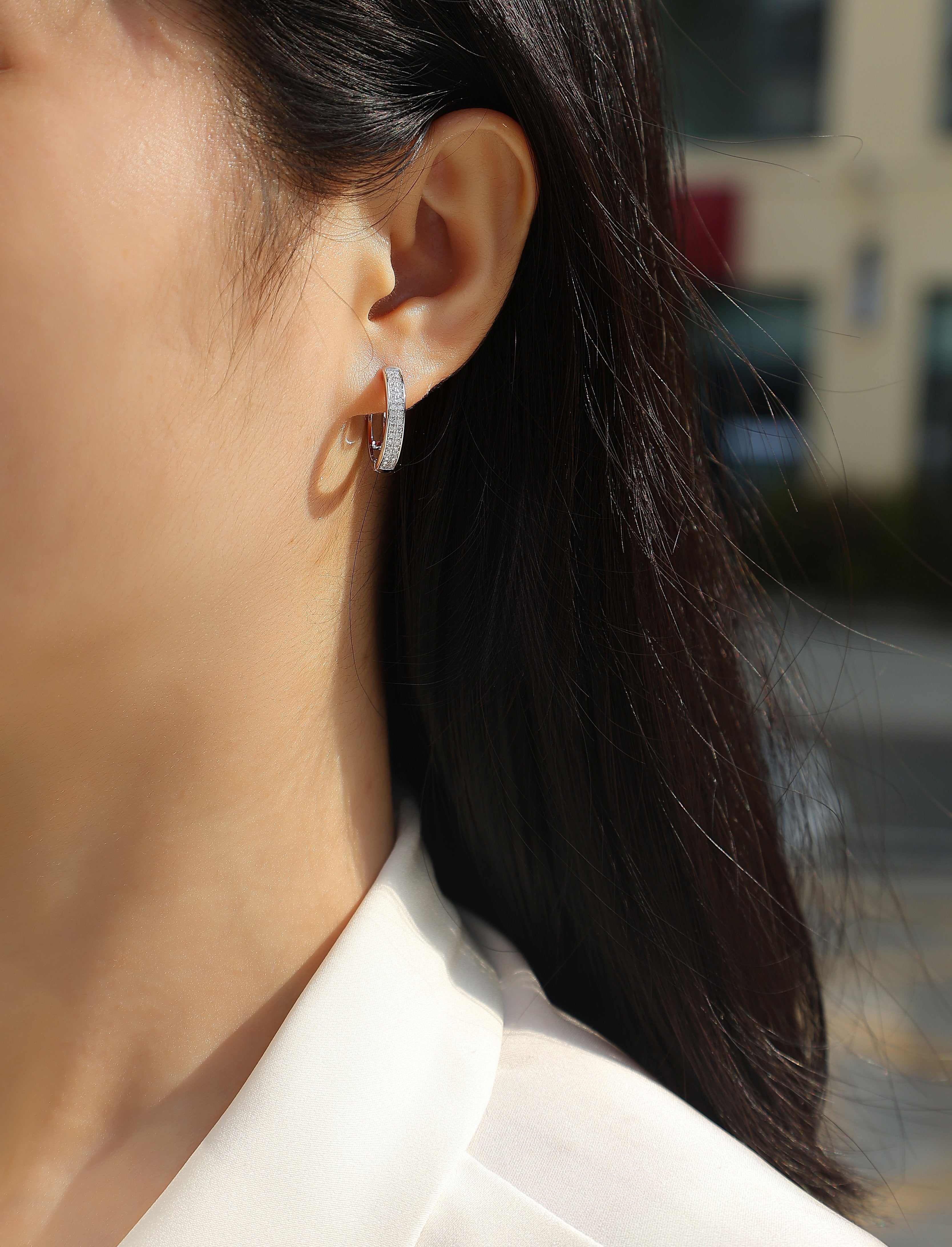 Firefly Light - Moissanite S925 Sterling Silver Earrings