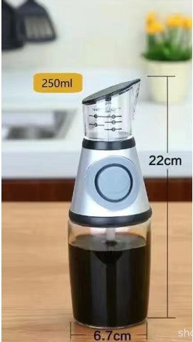500ml Measurable Glass Bottle - Oil