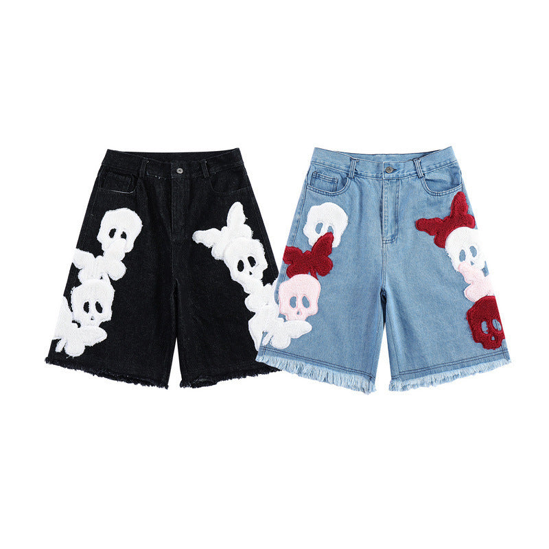 Men's  casual denim shorts