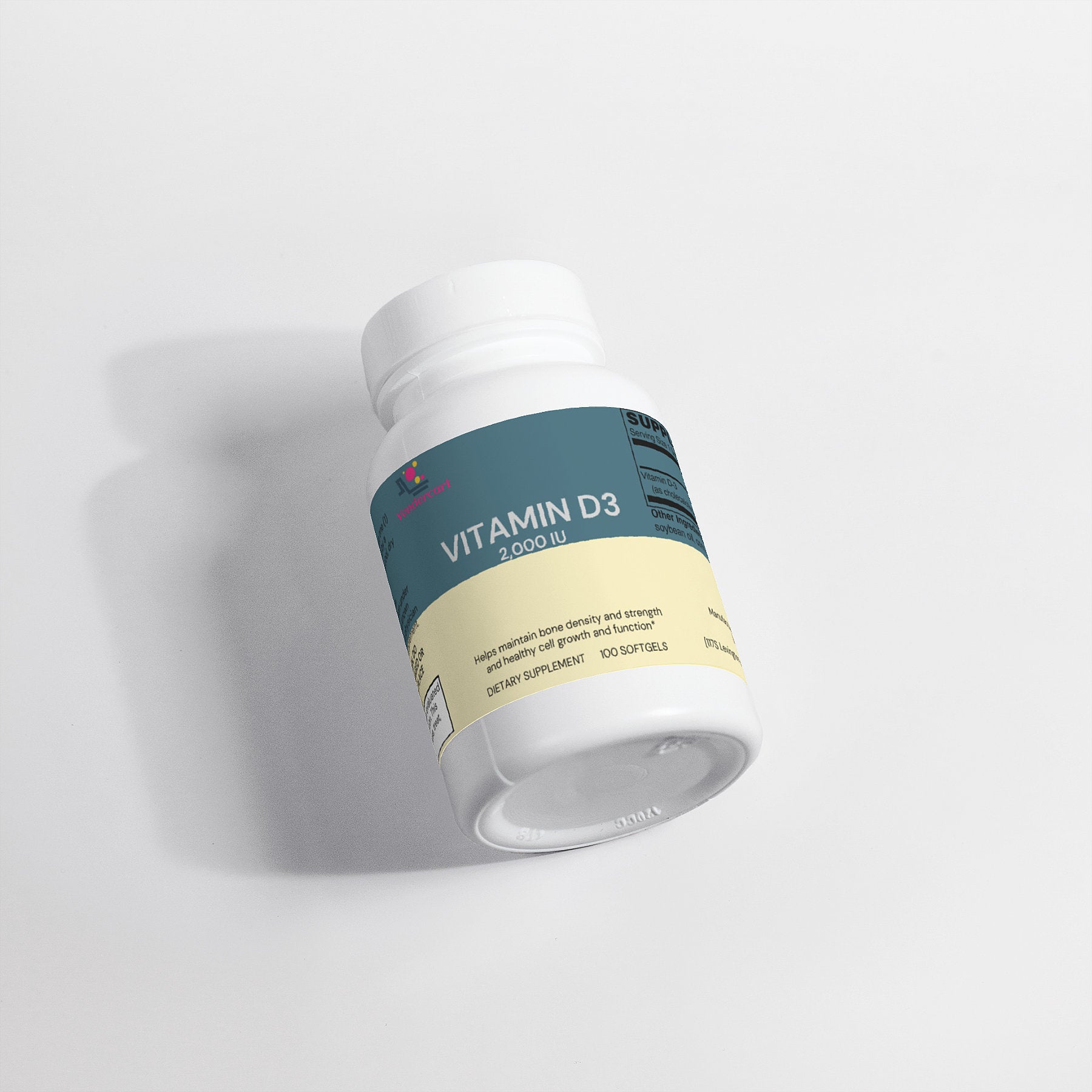 Vitamin D3 2000 IU For  Bone Strength