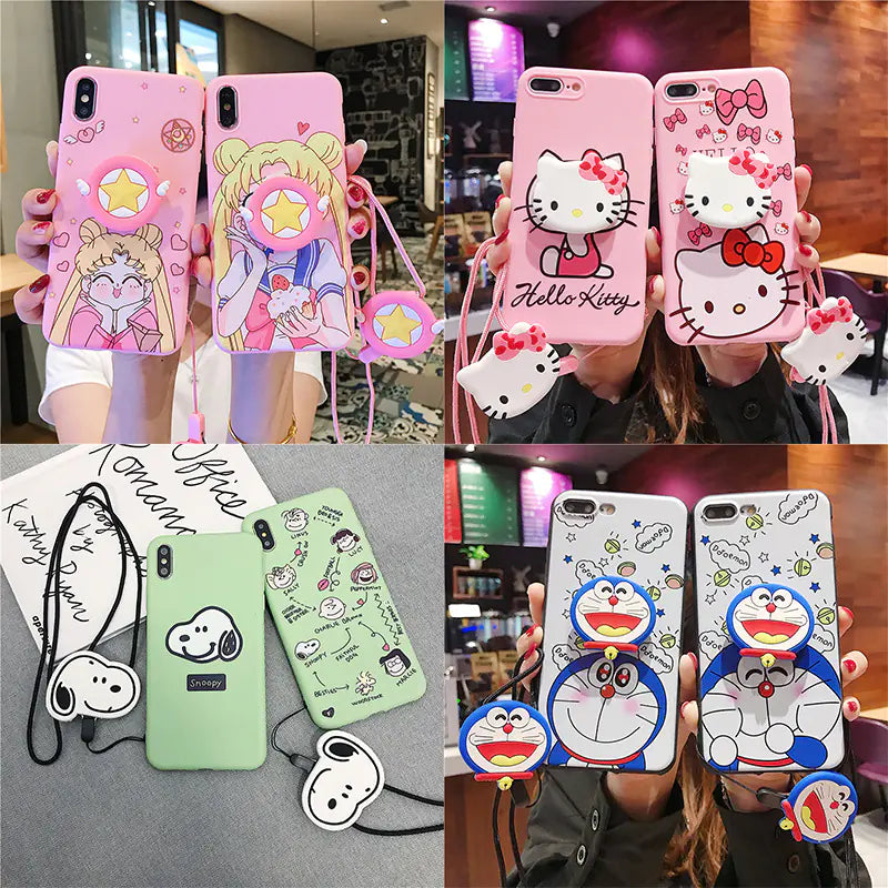 Phone Case with Stand and Protector