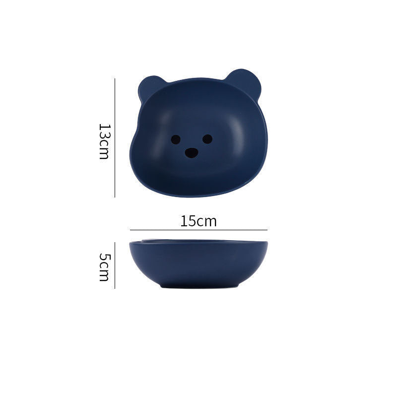 Bear-shaped Dinner Plate