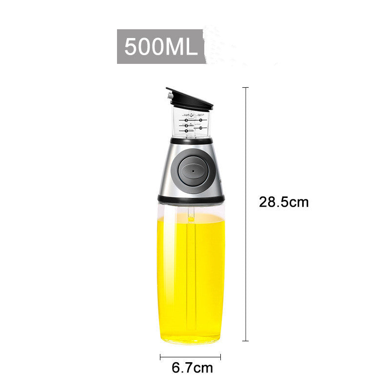 500ml Measurable Glass Bottle - Oil