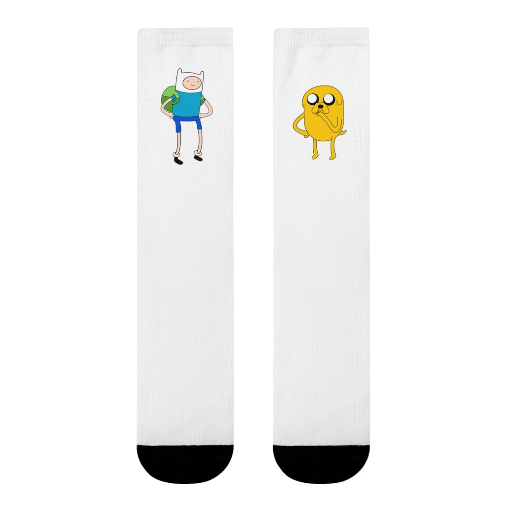Adventure Time Themed Crew Socks