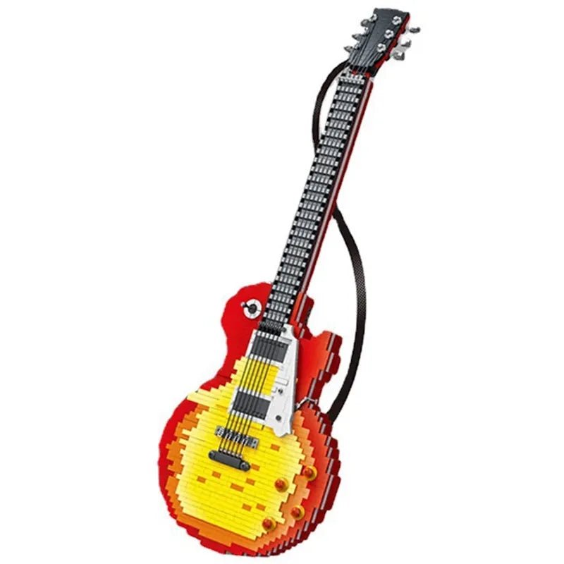 1:1 Scale Electric Guitar 2501pcs - hausofthreads