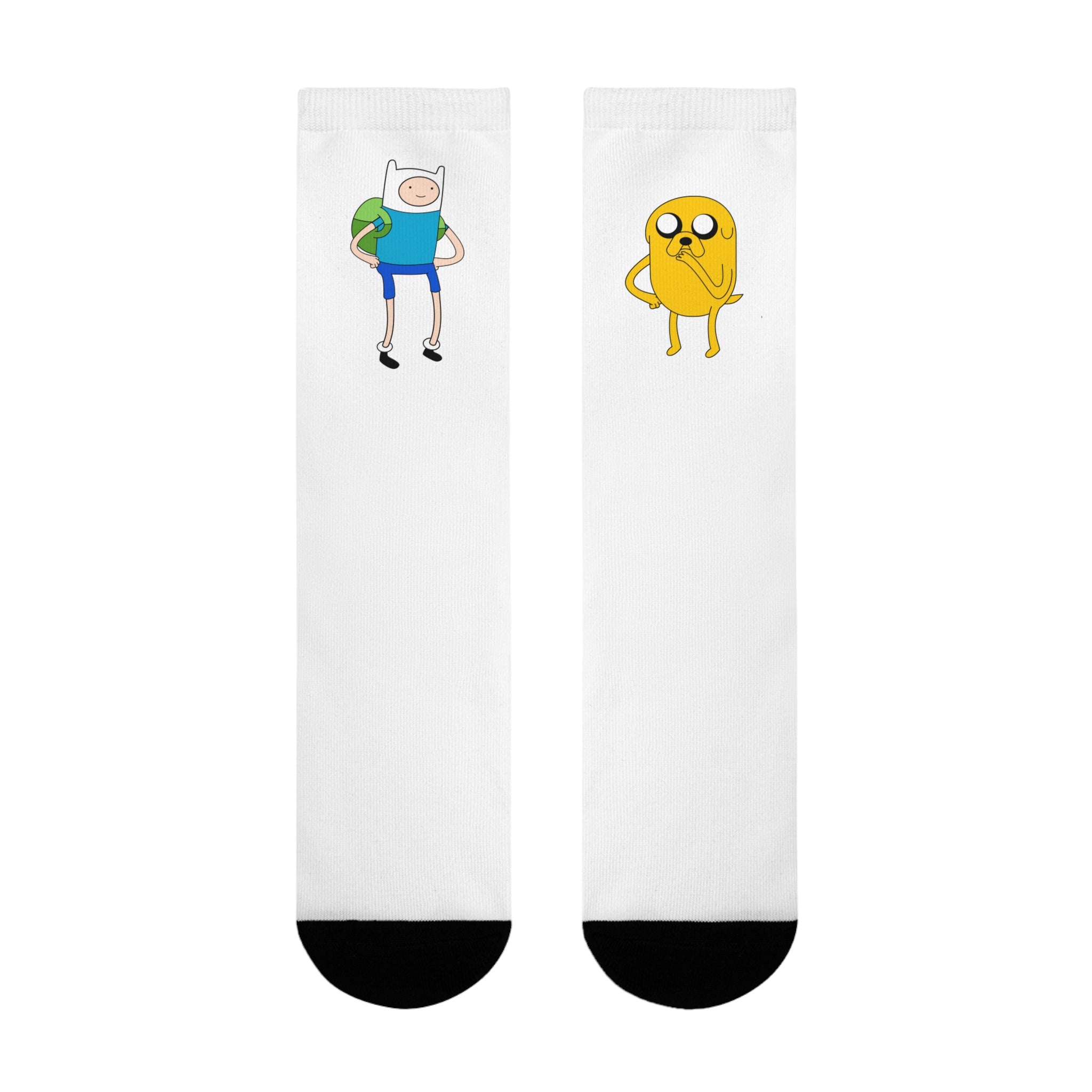 Adventure Time Themed Crew Socks