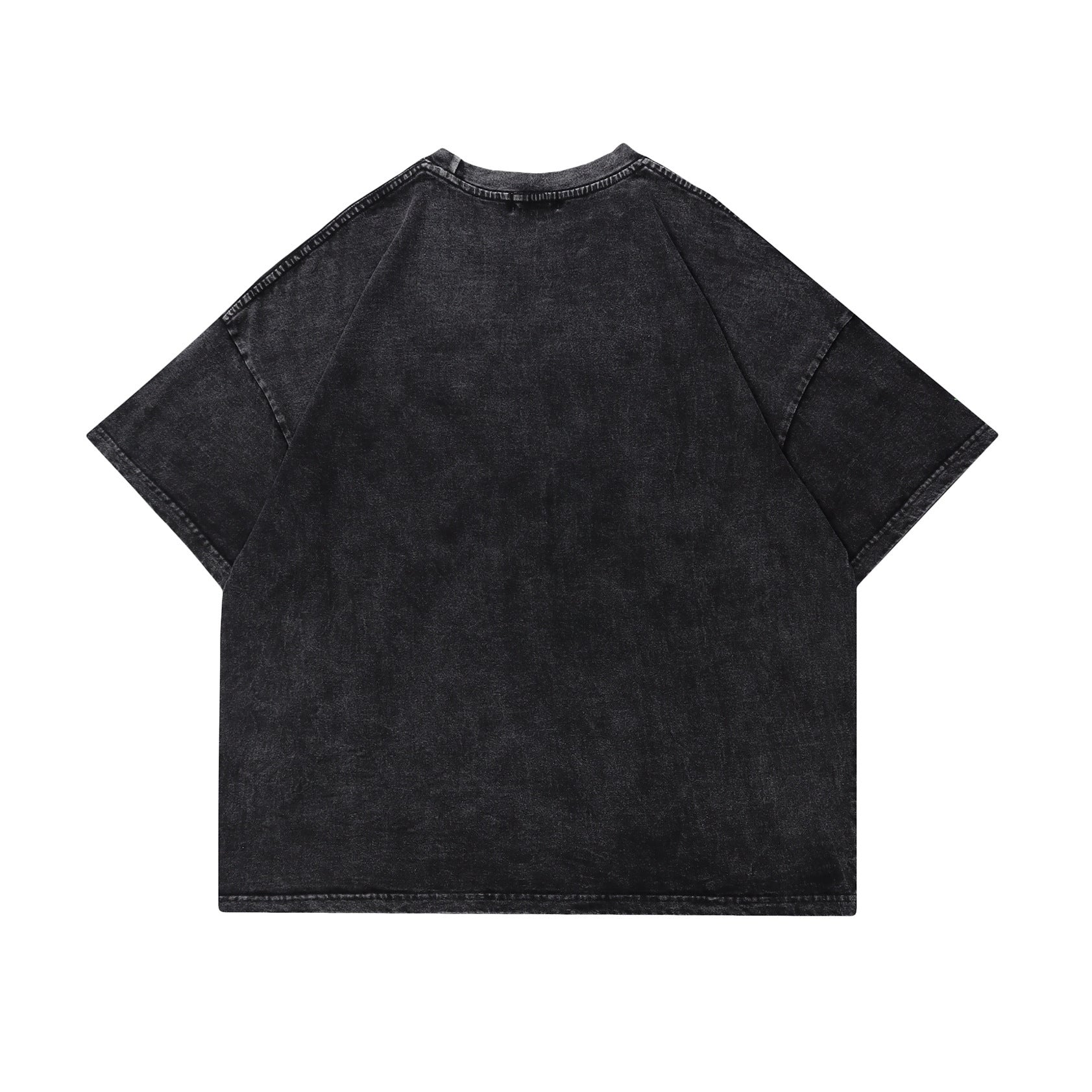 Distressed Short-sleeved T-shirt