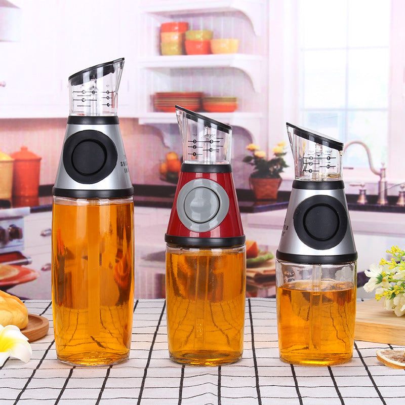500ml Measurable Glass Bottle - Oil