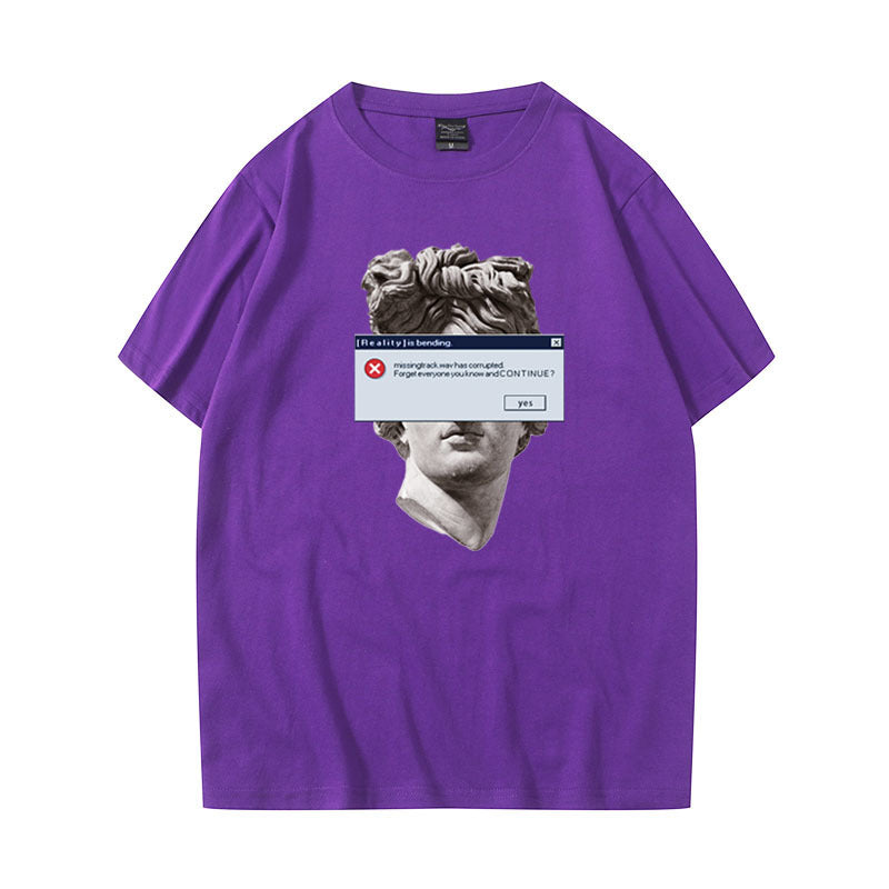 Michelangelo David Statue T-shirt