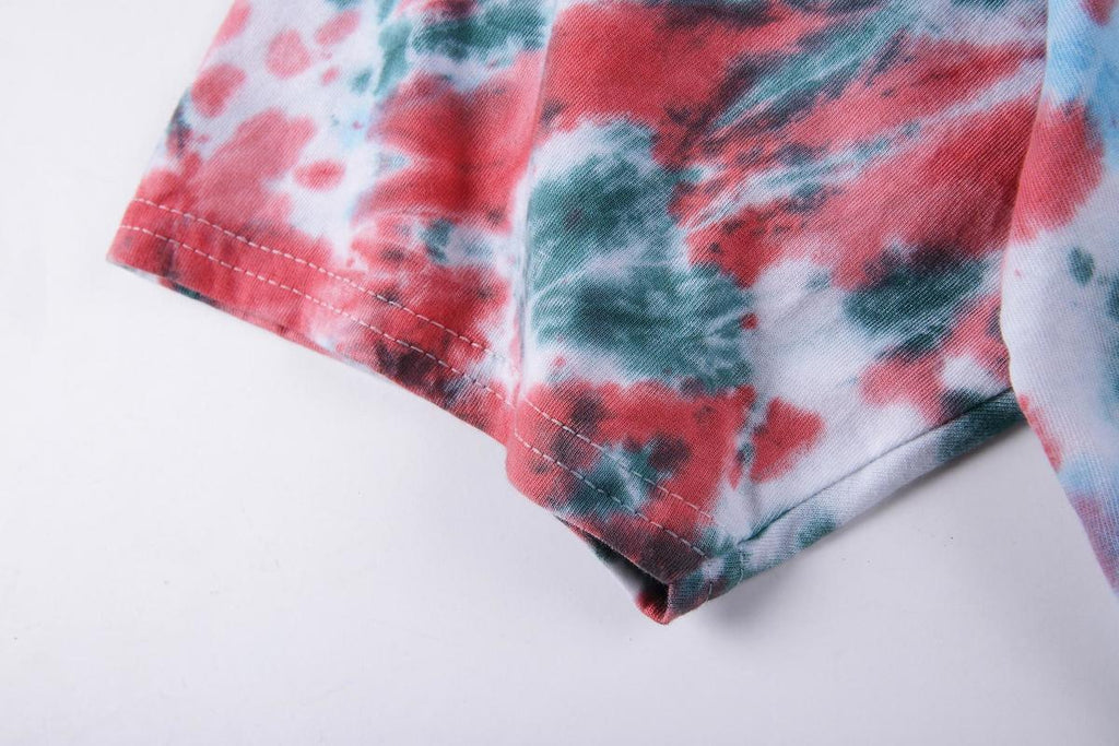 Tie Dye Men's and Women's Casual Short Sleeve T-Shirt