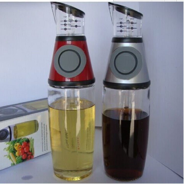 500ml Measurable Glass Bottle - Oil