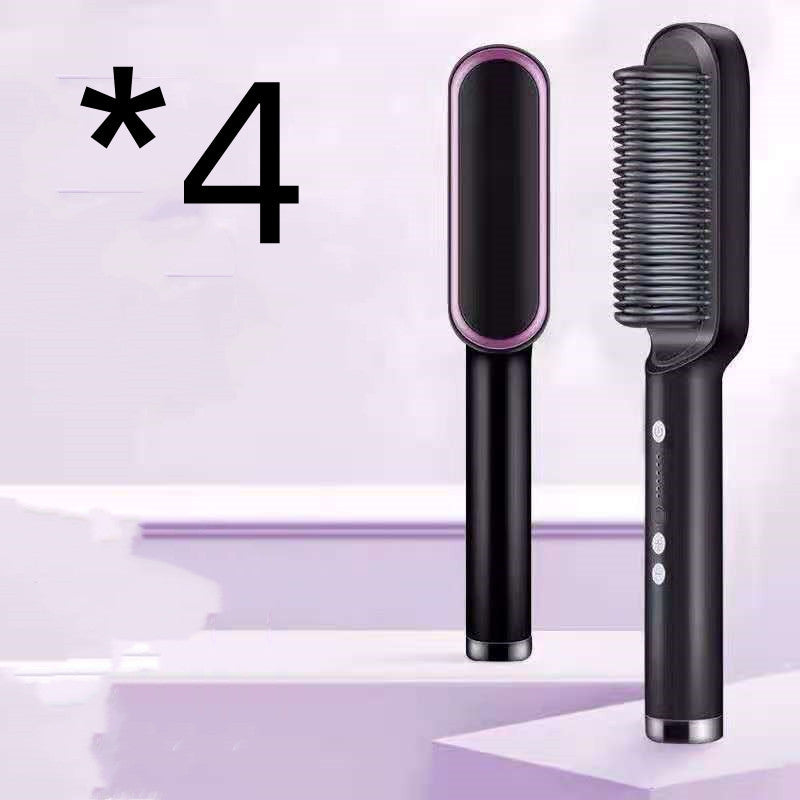 New 2 In 1 Hair Straightener Hot Comb 