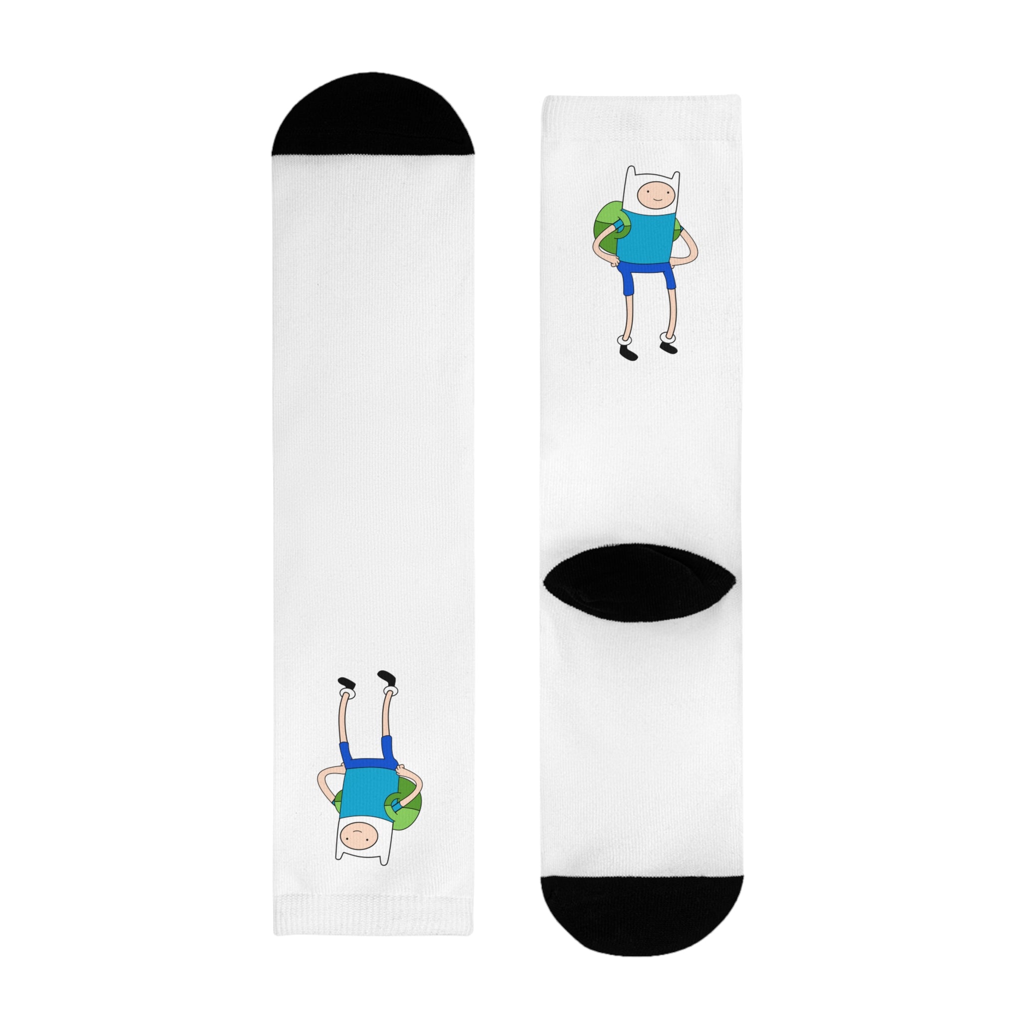Adventure Time Themed Crew Socks
