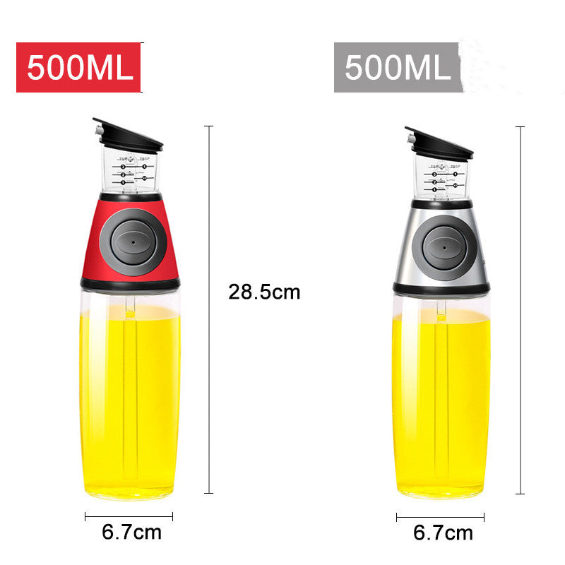 500ml Measurable Glass Bottle - Oil