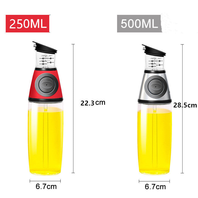 500ml Measurable Glass Bottle - Oil