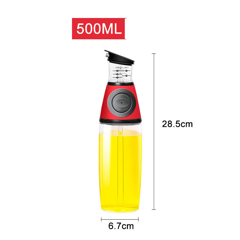 500ml Measurable Glass Bottle - Oil