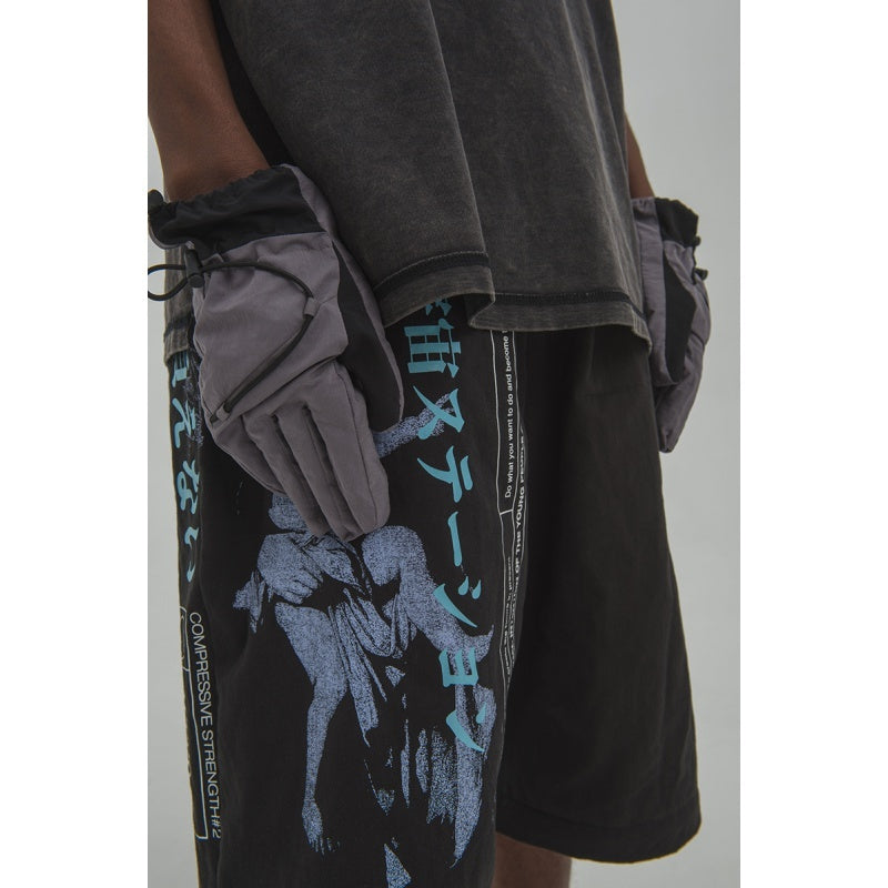  Japanese Shorts black 