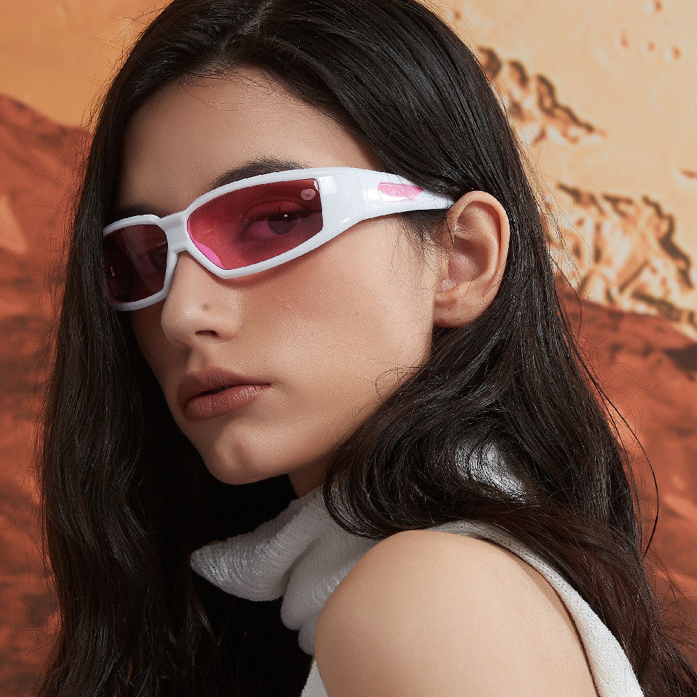 Oval Frame Sunglasses For Men Women