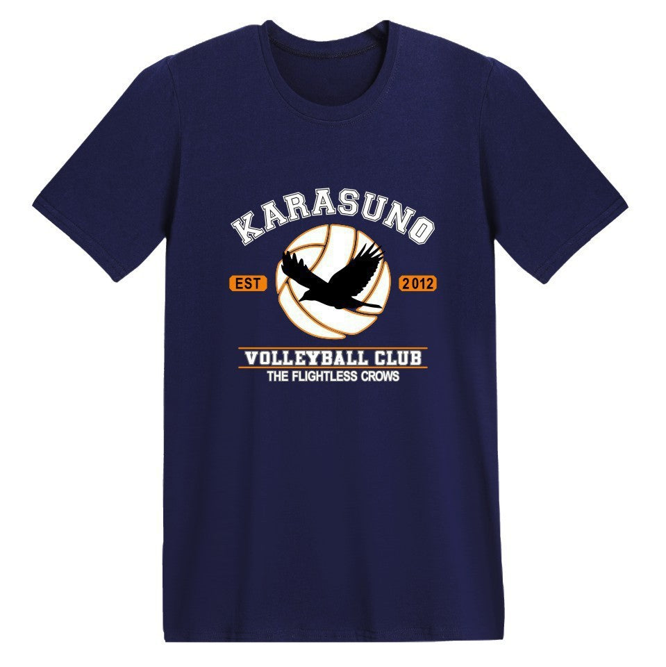 Harajuku Anime T-Shirt for Men – Haikyuu Graphic Tee