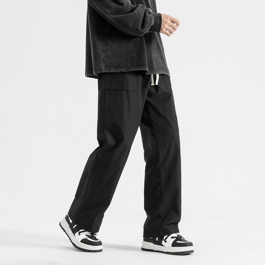  Baggy Straight Trousers Men