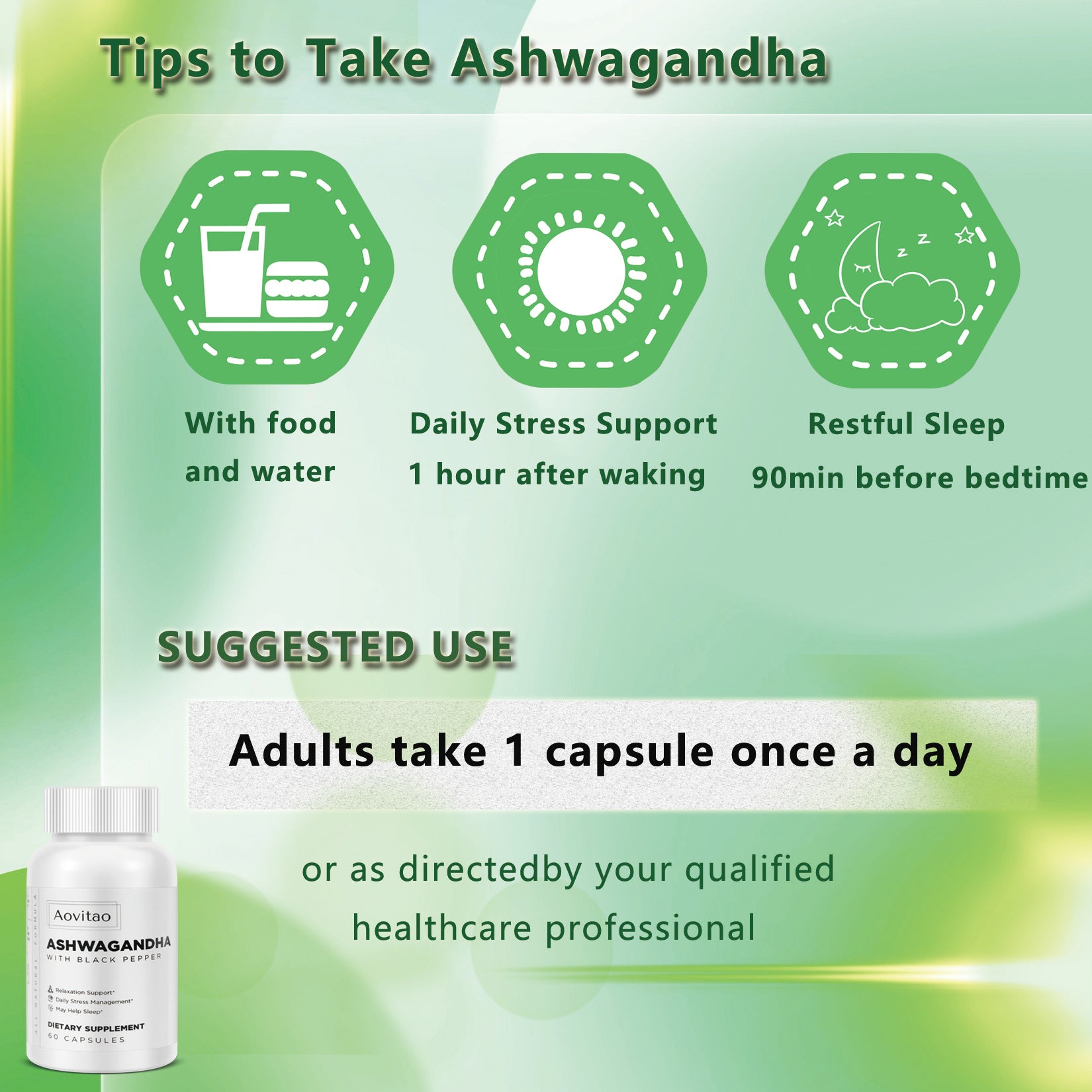 Ashwagandha Supplements Capsules