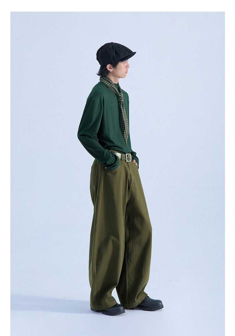 Men's Retro Minority Vintage Style Radish Overalls