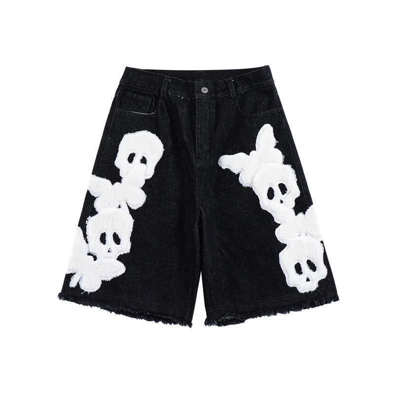 Men's  casual denim shorts