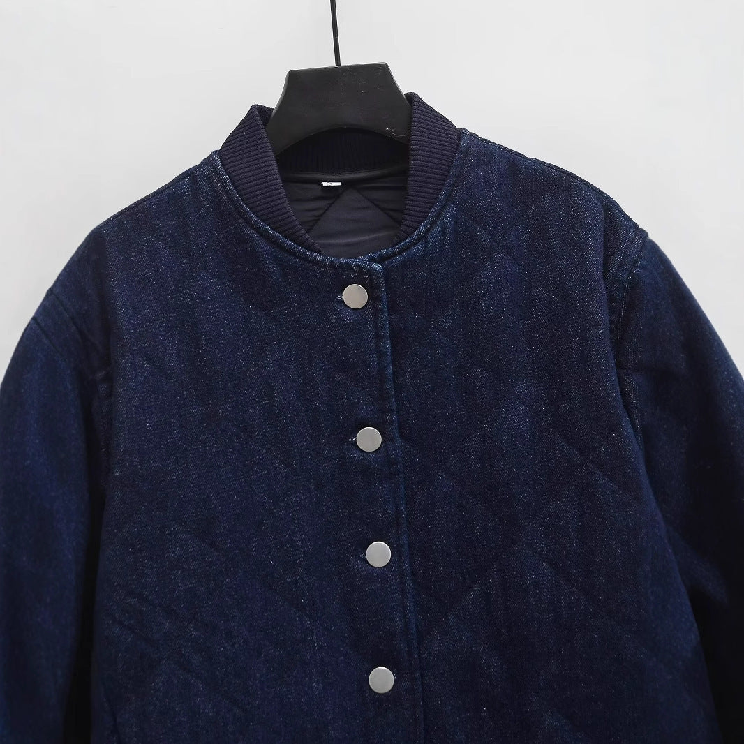 Women's Denim Washed Cotton Coat