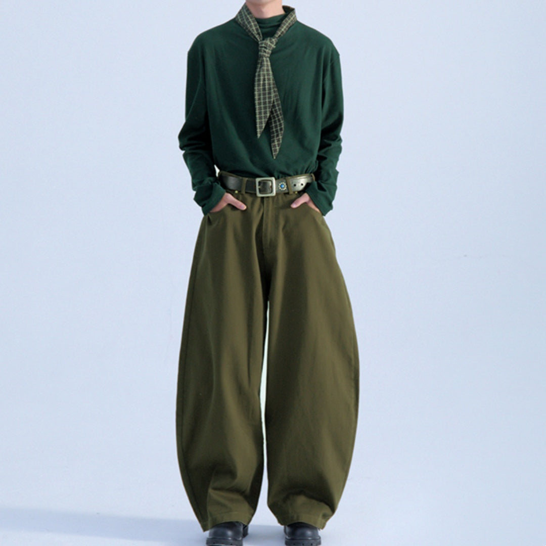 Men's Retro Minority Vintage Style Radish Overalls