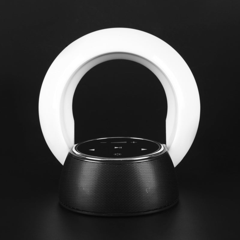 Bluetooth Subwoofer with LED Desk Lamp