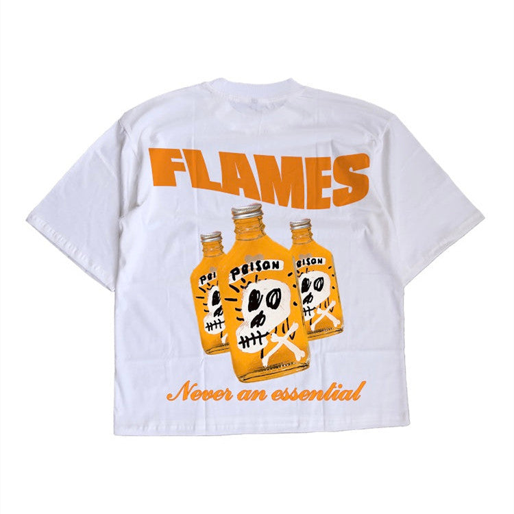 Women's Summer Flame Hot Sauce Oversized T-Shirt