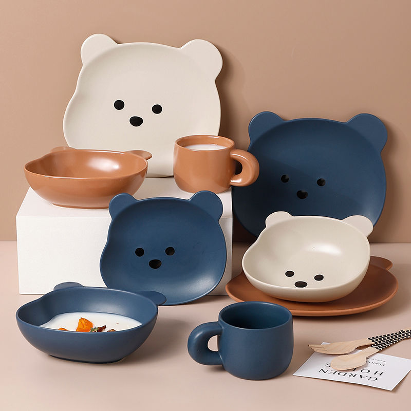 Bear-shaped Dinner Plate