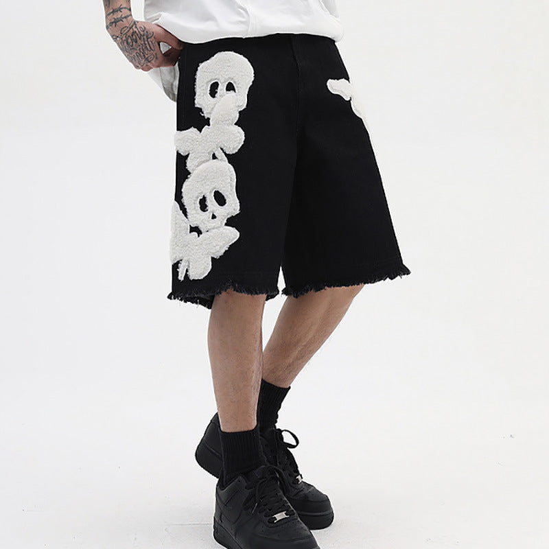 Men's  casual denim shorts