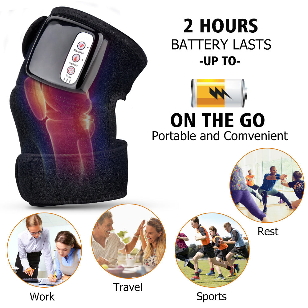  Heating Knee Massager