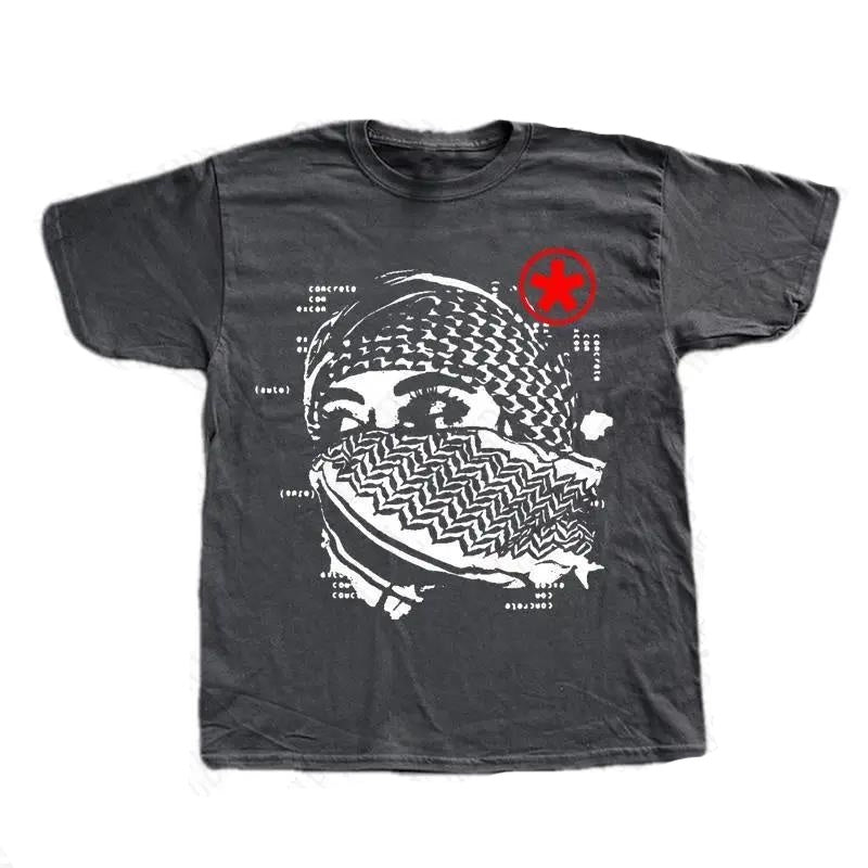 T-shirt - Print O Neck