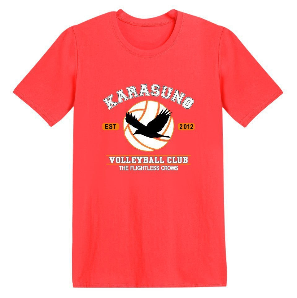 Harajuku Anime T-Shirt for Men – Haikyuu Graphic Tee