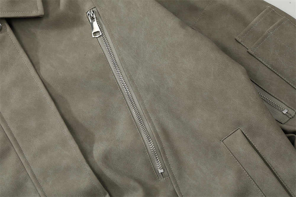 Leather Coat