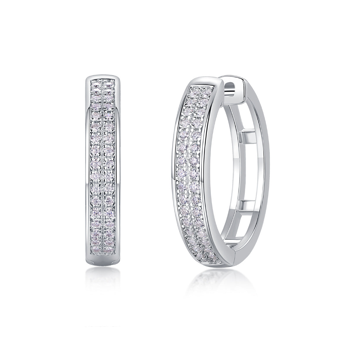Firefly Light - Moissanite S925 Sterling Silver Earrings