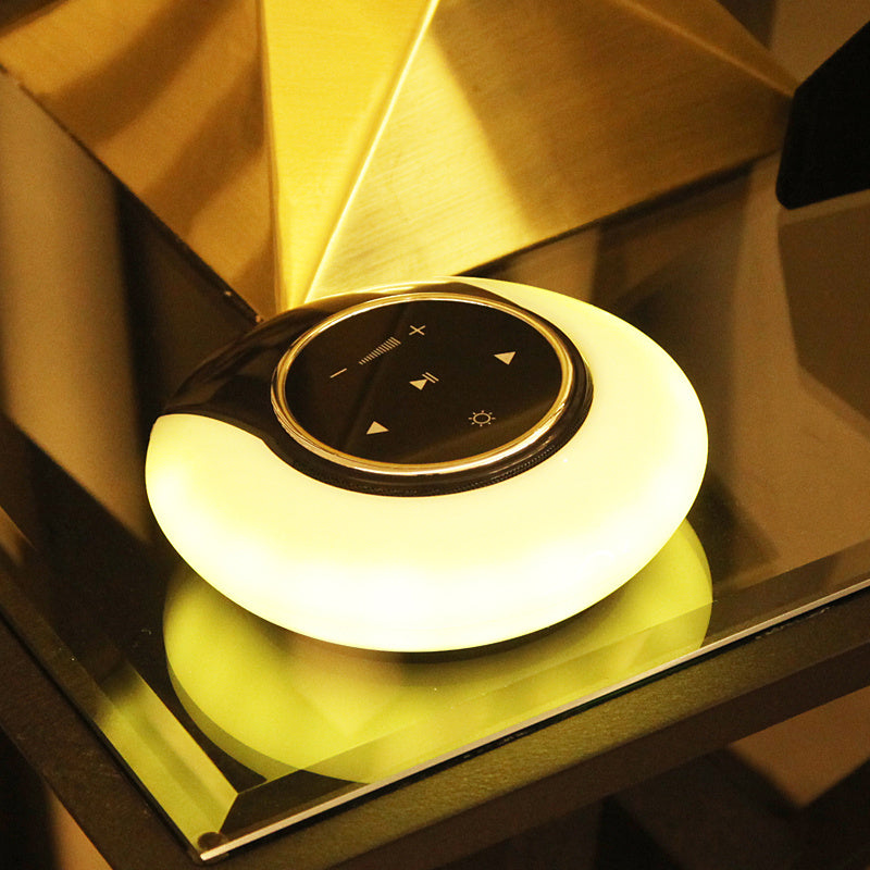 Bluetooth Subwoofer with LED Desk Lamp