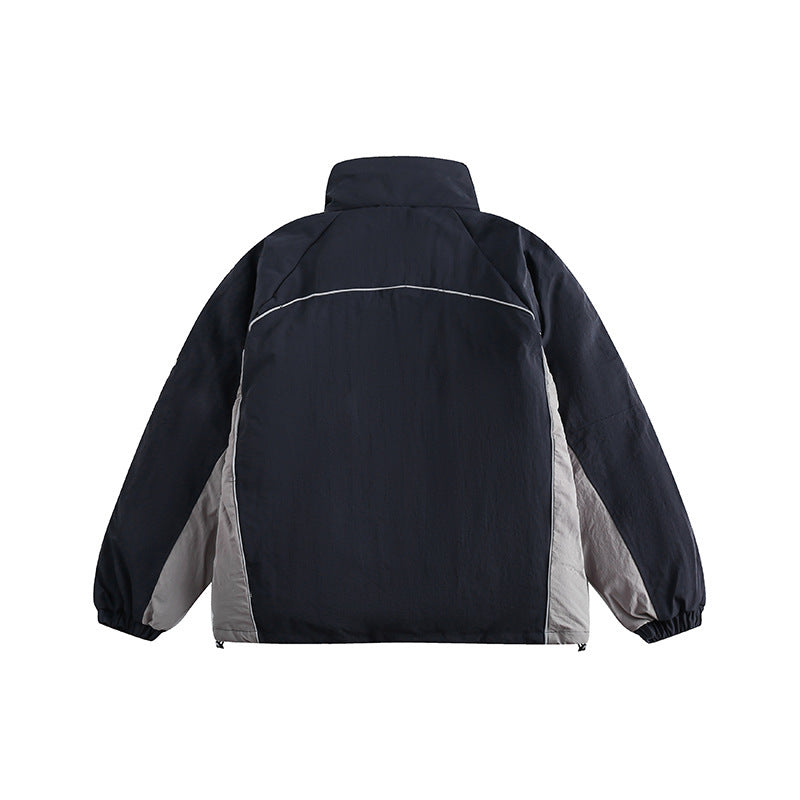 Embroidered Cotton-padded Jacket