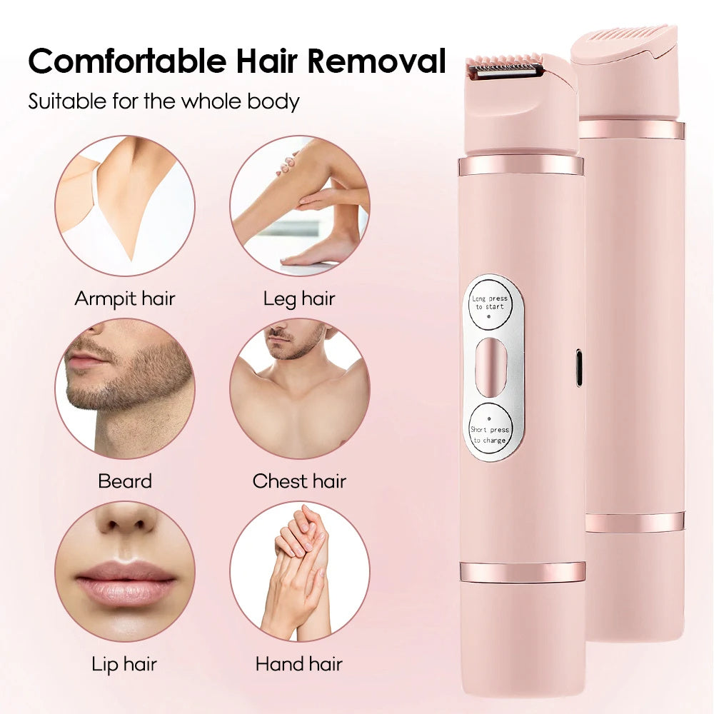Dual-Head Electric Shaver