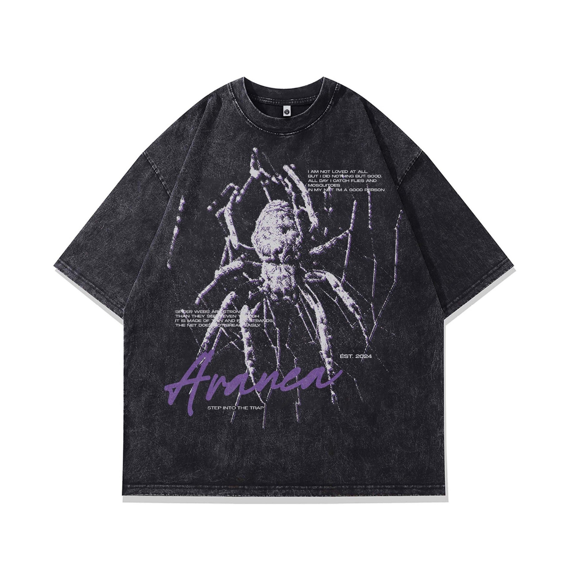 Washed Old Loose T-shirt