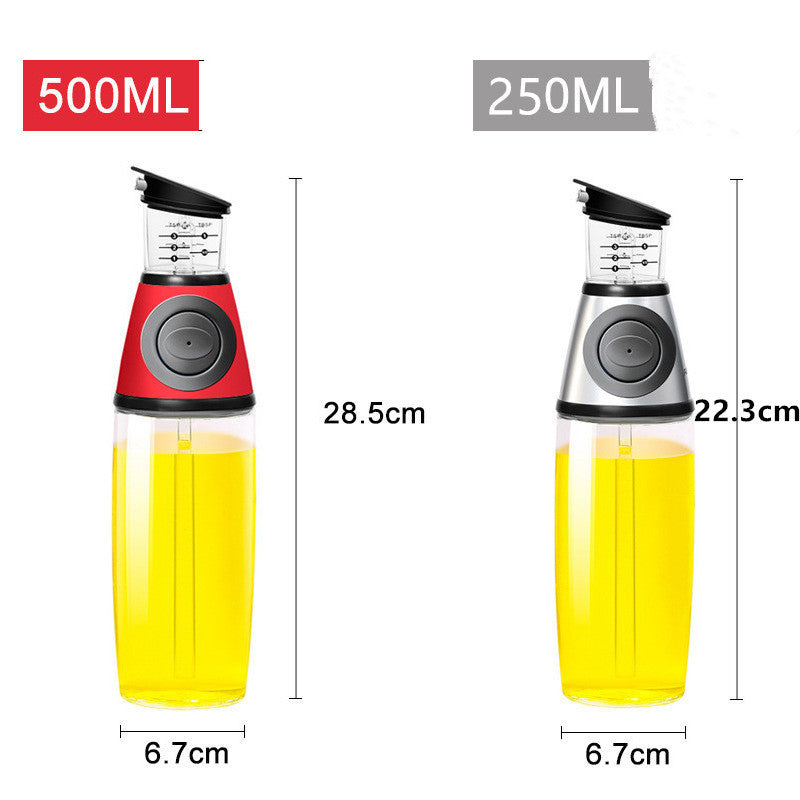 500ml Measurable Glass Bottle - Oil