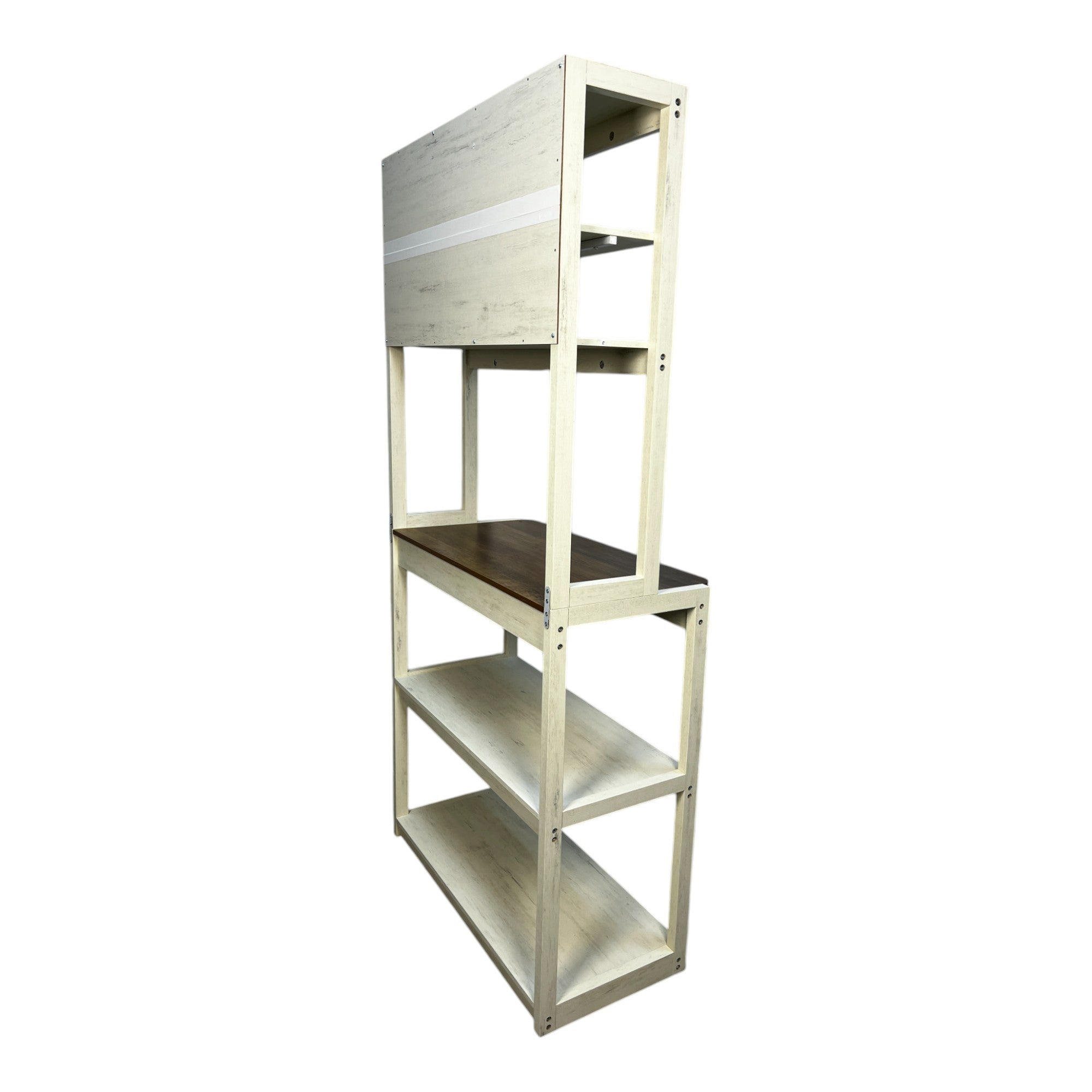 5 Levels Of Kitchen Storage Cabinets, Coffee Bar, Kitchen Shelves, Microwave Racks