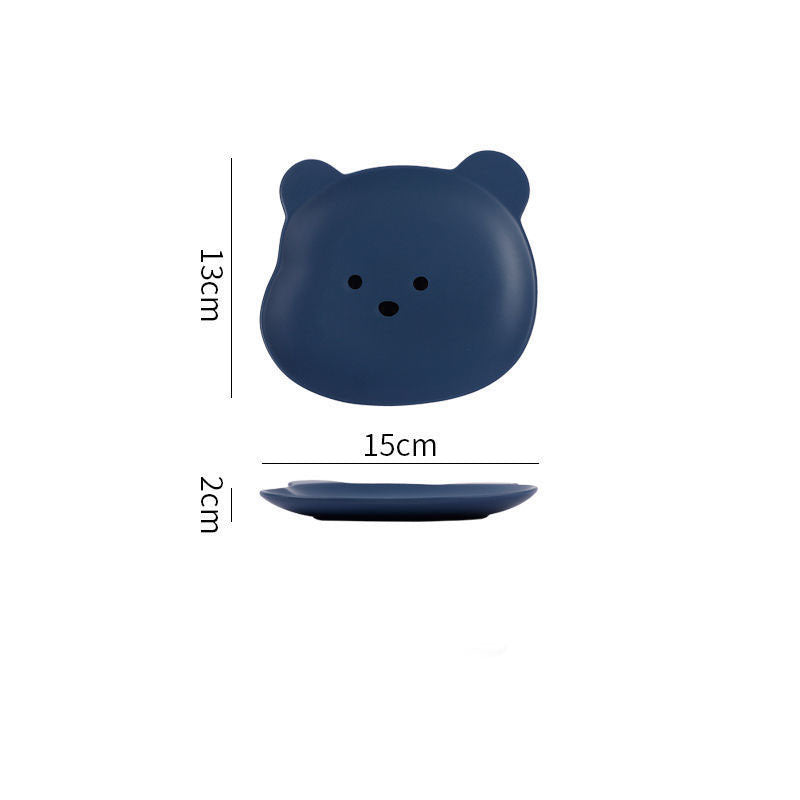 Bear-shaped Dinner Plate