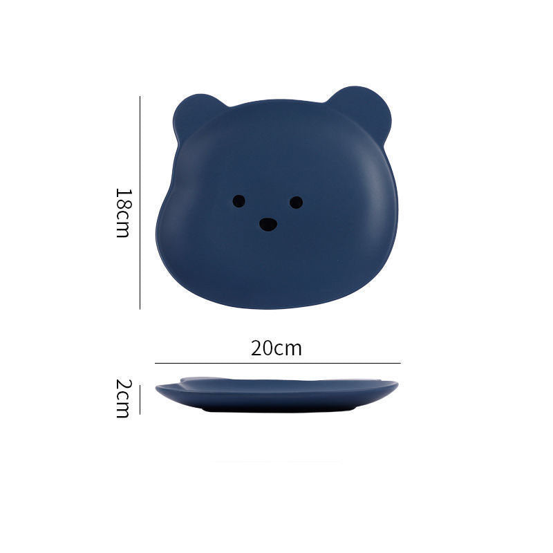 Bear-shaped Dinner Plate