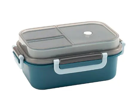 Two-Tier Microwave Bento Box Set with Lid