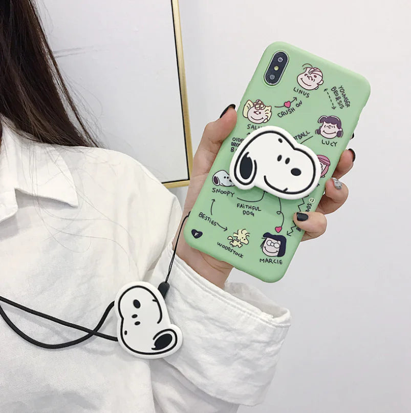 Phone Case with Stand and Protector